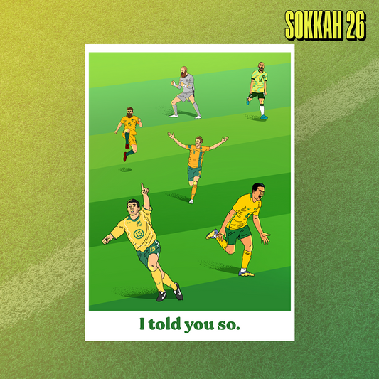 I TOLD YOU SO PRINT - @3032FC